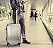 Utopia Home 20-Inch ABS Lightweight Carry - On Spinner Luggage - Silver