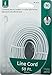 Power Gear Telephone Line Cord, 50 Feet, Phone Cord, Modular Jack Ends, Works for Phone, Modem or Fax Machine, for Use in Home or Office, White, 76530