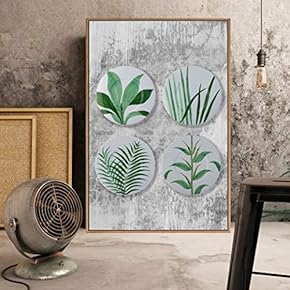 Floating Framed Canvas Wall Art for Living Room, Bedroom Plates Canvas Prints for Home Decoration Ready to Hang - 16x24 inches