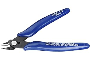 ACOGEDO Side Cutting Nippers Wire Cutter Snips for Electronics Repair Jewelry Making Model Building Fishing 60g Lightweight D