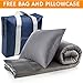 Snuggle Pro Weighted Blanket Adult, 15 lbs Heavy Blanket, 60