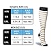 HLTPRO Compression Socks for Women & Men(4 Pairs) - Best Support for Medical，Circulation, Nurses, Running, Travel
