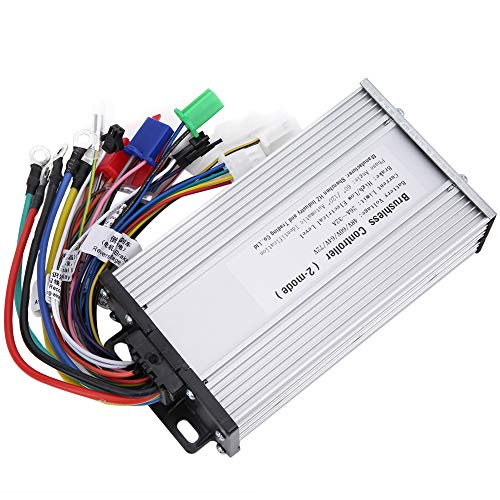 Alomejor Electric Brushless Controller 48V-72V 1000W-1500W 12 Tube Dual Mode Speed Motor Controller for E-Bike Electric Scooter