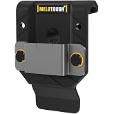 MELOTOUGH Tape Measure Holder,Tape Measure Belt Clip,Tape Measure Holster,Tool Belt Clip,Measuring Tape Holder for Belt(Black)