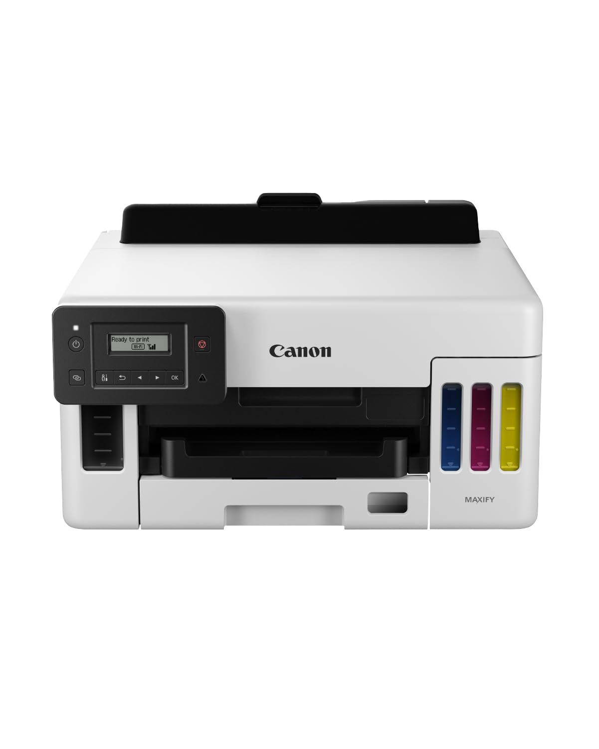 Canon Stampante a Colori per Casa e Ufficio MAXIFY GX5050 | Stampante Inkjet MegaTank | Stampa Formato A4 con Connettività WiFi, Ethernet e USB