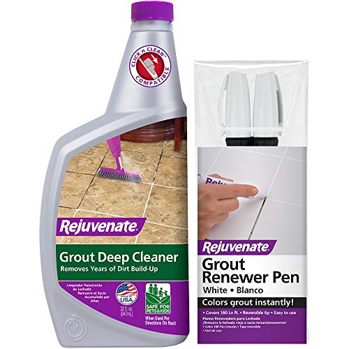 Rejuvenate Grout Deep Cleaner Cleaning Formula Instantly Removes