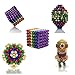 MagneBalls - 222 pcs 5MM Magnetic Ball Set for Office Stress Relief |Desk Sculpture Toy Perfect for Crafts,Jewelry and Education|Magnetized Fidget Cube Provides Relief for Anxiety,ADHD,Autism, Boredom