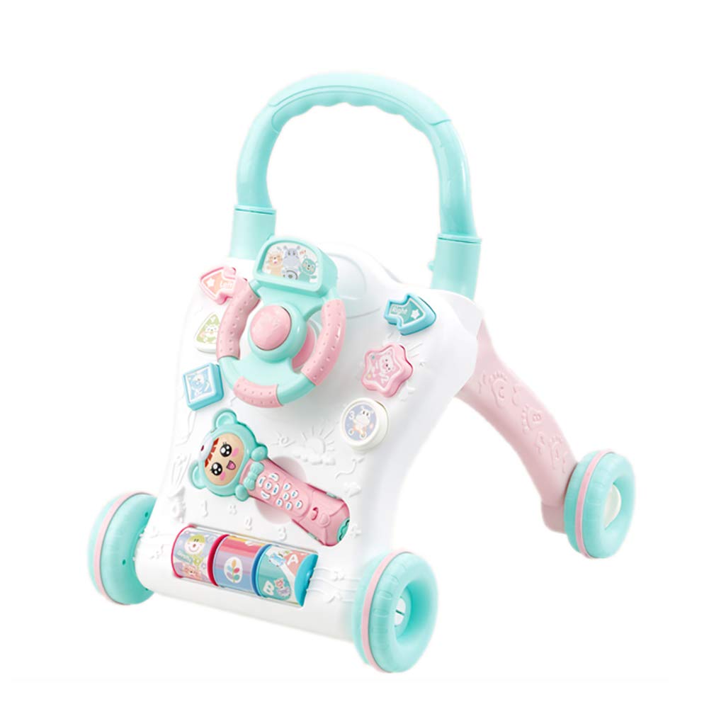 高い素材 ベビーウォーカー 幼児ウォーカー多機能学習ウォーカー幼児トロリープッシュおもちゃ6 18ヶ月間 B07krvm53q 人気特価激安 Www Elprincipal Cl