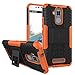 Asus ZenFone 3 Max ZC520TL Case, Starhemei Slim Hard PC Armor Hybrid Bumper TPU Soft Drop Protection Defender Case Cover For Asus ZenFone 3 Max 5.2 Inch (Armor-Orange)