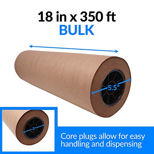 Reli. Pink Butcher Paper Roll 18 Inch x 350 Feet Bulk Made in USA