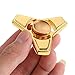 Anself Mini Premium Metal Alloy Tri Fidget Hand Finger Spinner Spin Triangle Widget Focus Toy for ADHD Children Adults Relieve Stress Anxiety Boredom Lasting for 2 to 6 Minutes