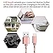 Micro USB Cable, 3Pack 6.6FT Long Nylon Braided High Speed USB to Micro USB Charging Cables Android Charger Cord