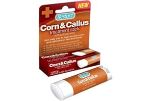 Restorz Corn and Callus Remover with Salicylic Acid, Fast Acting Treatment for Hands, Feet, and Skin, No Mess Ointment for Ge