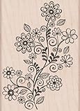 Hero Arts Woodblock Stamp, Swirl Vine