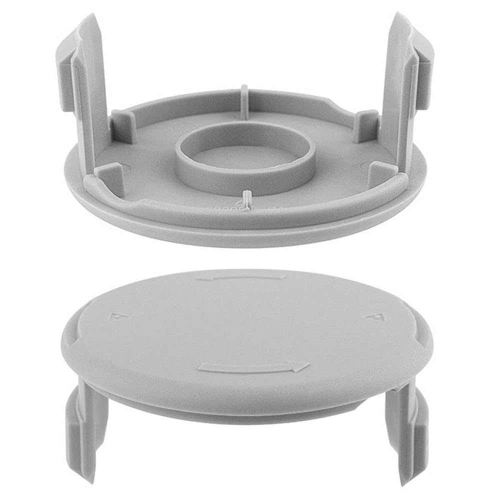 SagaSave Trimmer Spool Caps, 2Pcs Replacement Spool Cover Caps, Compatible with Ryobi One+ AC14RL3A and Ryobi AC14HCA One+ Cordless Trimmer