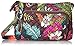 Vera Bradley Women's Cotton Little Hipster Crossbody Purse With RFID Protection, Autumn Leaves, One Size