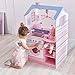 Olivia's Little World Classic Dollhouse Baby Doll Changing Station with Crib, High Chair, Sink, Washing Machine and Separate Swing for Dolls up to 18-in., Multi