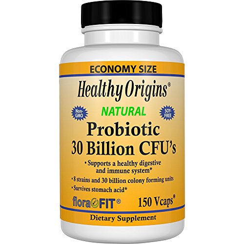 Probiotic, 30 Billion CFU's, 150 Vcaps - Healthy Origins - Qty 1