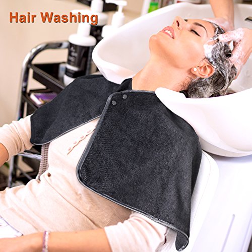 BETEZU Microfiber Hair Towel Wrap, Hair Washing Cover, Cotton, Short