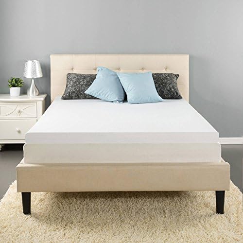 Mattress Pad. Best Comfort Orthopedic Soft Hypoallergenic Gel Foam 3" Topper Pillow For Deep Healthy Sleep. Tempurpedic Firm Protection Cover Protects Bed From Stains, Dirt, Dust &amp; Wetness. (Queen)