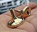 KCTTCH Luxury Pure Copper Spinning Tops - Built to Last Forever -The Perfect Balance Between Performance and Beauty (Gold)