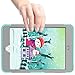 iPad Mini Case for iPad Mini 3/2 /1, BENTOBEN Three Layer Slim Fit Anti-Slip Heavy Duty Shockproof Hybrid Soft Silicone Hard PC Armor Protective Case Cover for iPad Mini 1 2 3 Retina Gray/Mint Green