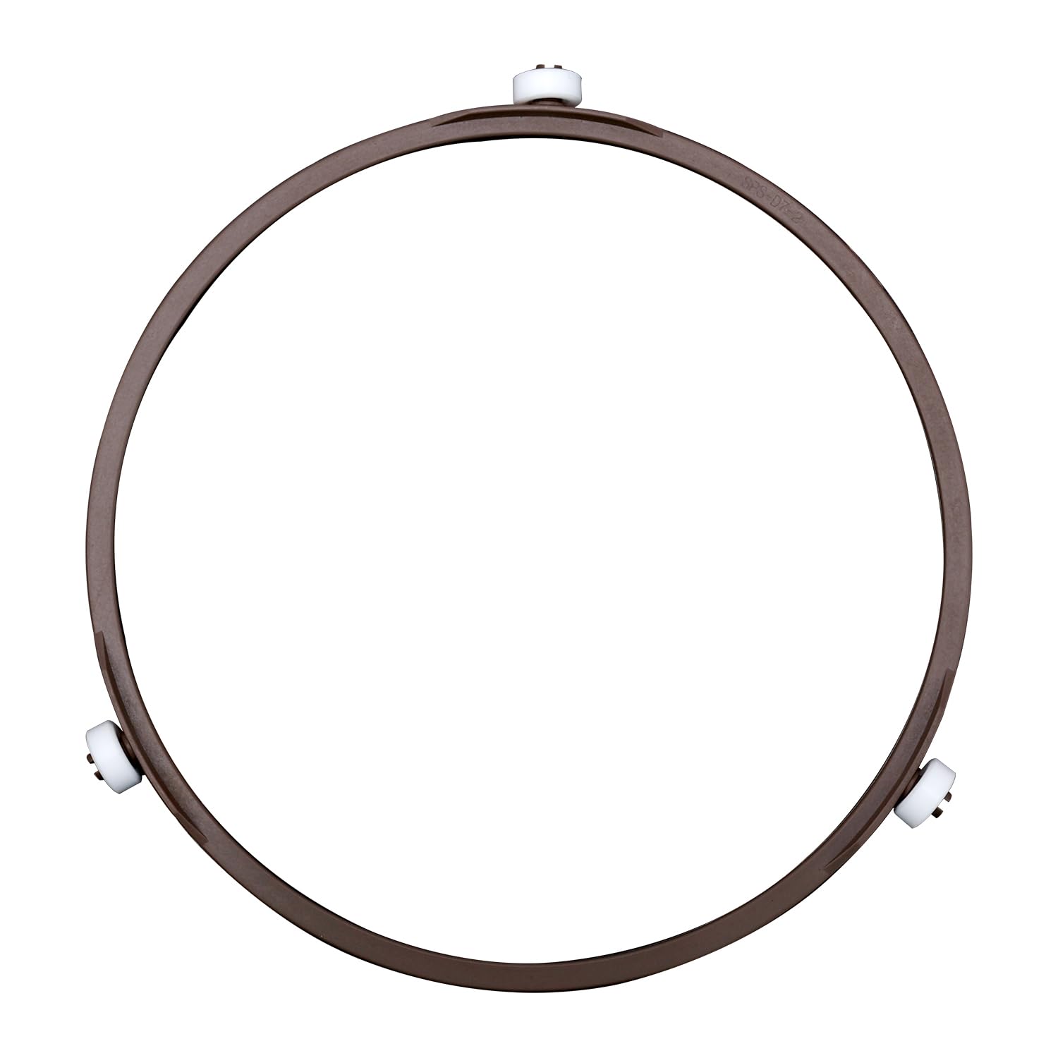 Photo 1 of Microwave Turntable Ring Replacement, 7.44 Inch Durable Plastic Rotating Inner Ring with 14mm Rollers Universal Glass Tray Support Holder Microwave Spinner Accessory Part for Plates