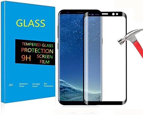 Kangrendigital Samsung Galaxy S9 Plus Screen Protector, Tempered Glass, Full Coverage/HD Clear/Case Friendly/Film for Samsung Galaxy S9 Plus (2018)