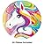 Unicorn Party Supplies For 16 - Plates, Napkins, Tablecloth, Utensils, Games Activity Sheet, Banner Decoration - Horned Horse Rainbow Birthday Pack - Girls, Toddlers, Boys, Kids Bundle