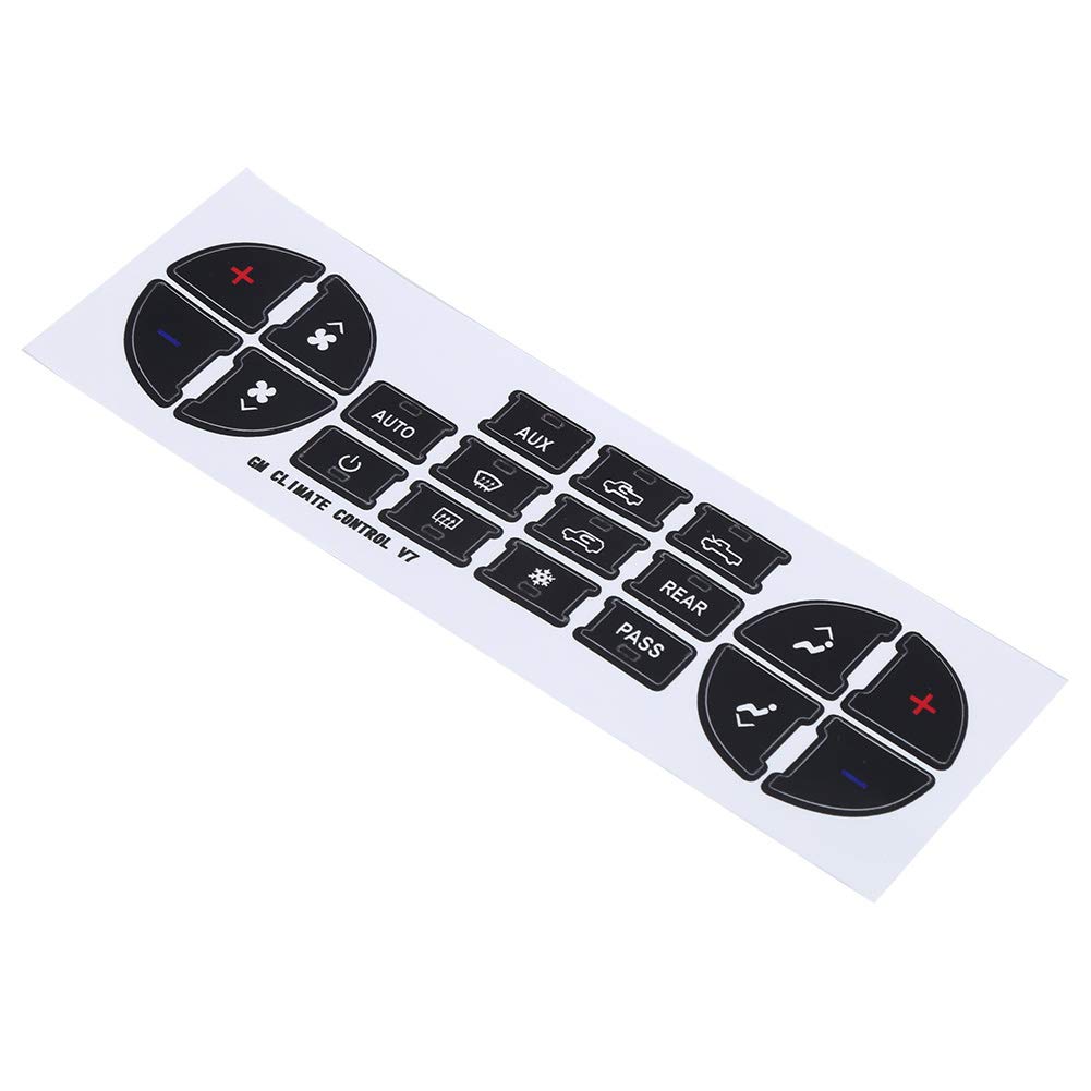 Car Dash Button Repair Kit Fit for Tahoe Silverado Avalanche Suburban Enclave