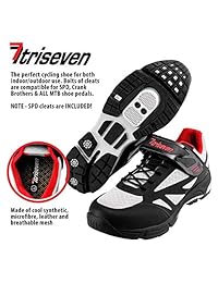 TriSeven - Zapatillas de montaña para bicicleta de montaña