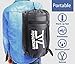 Mysuntown Weather Sleeping Bag - Comfort, Lightweight & Portable Camping Sleeping Bag with Compression Bag
