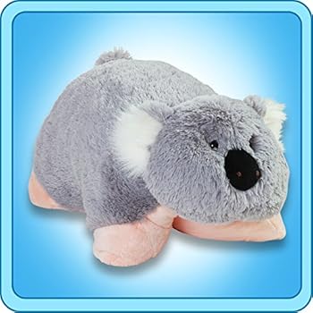 Amazon Com My Pillow Pets Koala Large Grey And Peach Toys