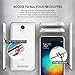 Redmi Note 2 Case, Ringke [Fusion] Crystal Clear PC Back TPU Bumper w/ Screen Protector [Drop Protection/Shock Absorption Technology][Attached Dust Cap] For Xiaomi Redmi Note 2 - Clear