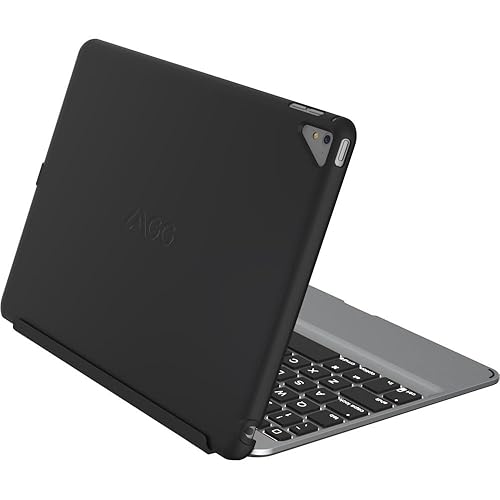 ZAGG Slim Book Ultrathin Case, Hinged with Detachable Bluetooth