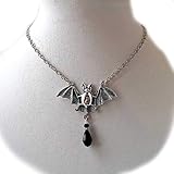 Jovono Women's Necklace Jewelry For Women and Girl With Halloween Bat pendant
