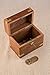 Rusticity Wood Coin Bank for Kids and Adults - Treasure Chest design | Handmade | (5.25x3.25 in)