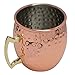 Moscow Mule Hammered Copper Drinking Cup - Set of 5
