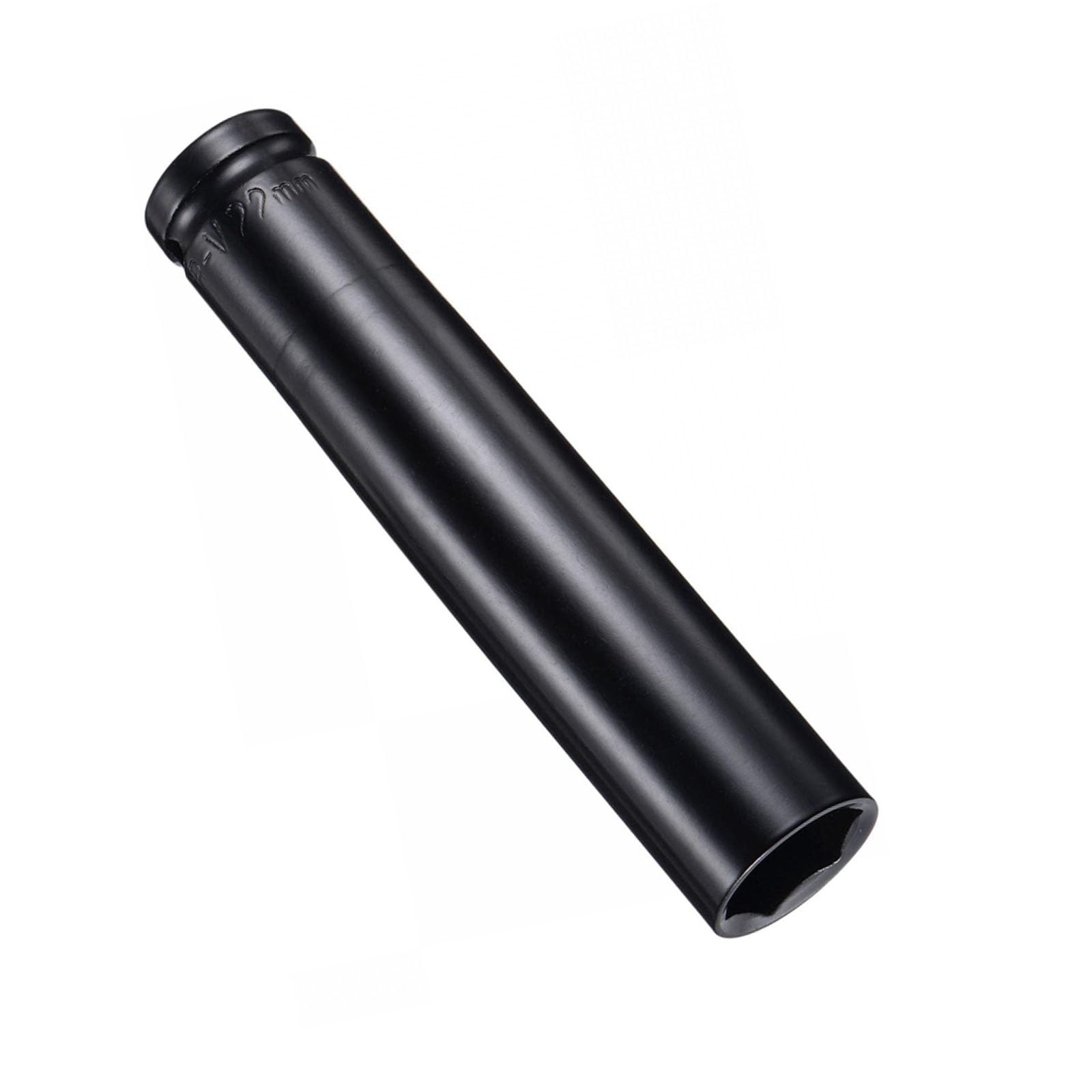 TOP-VIGOR Deep Impact Socket, 1/2 Inch Drive by 22mm Deep Impact Socket, Heat-Treated CR-V Steel 22mm Socket, 1/2 Drive with 150mm Length 6-Point Socket for Car Home Repair