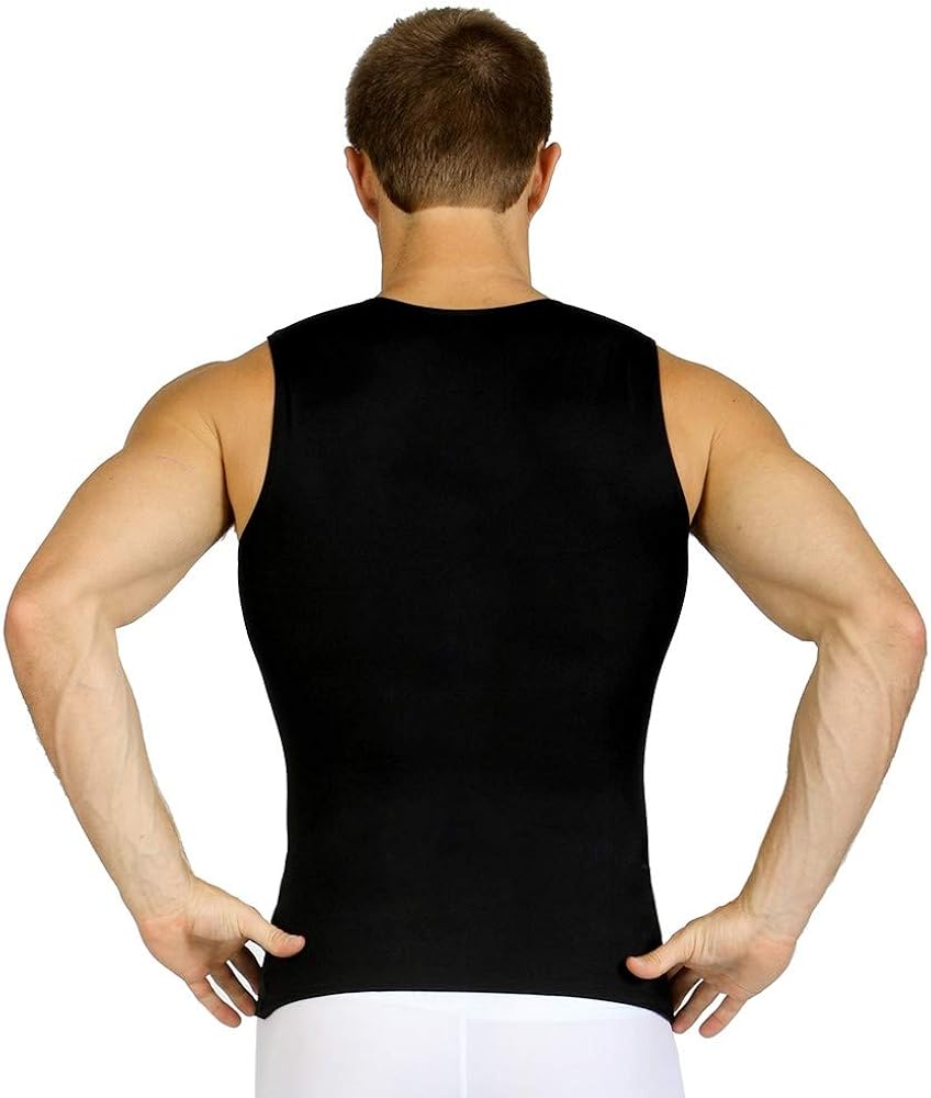 insta slim men's compression tank shirts