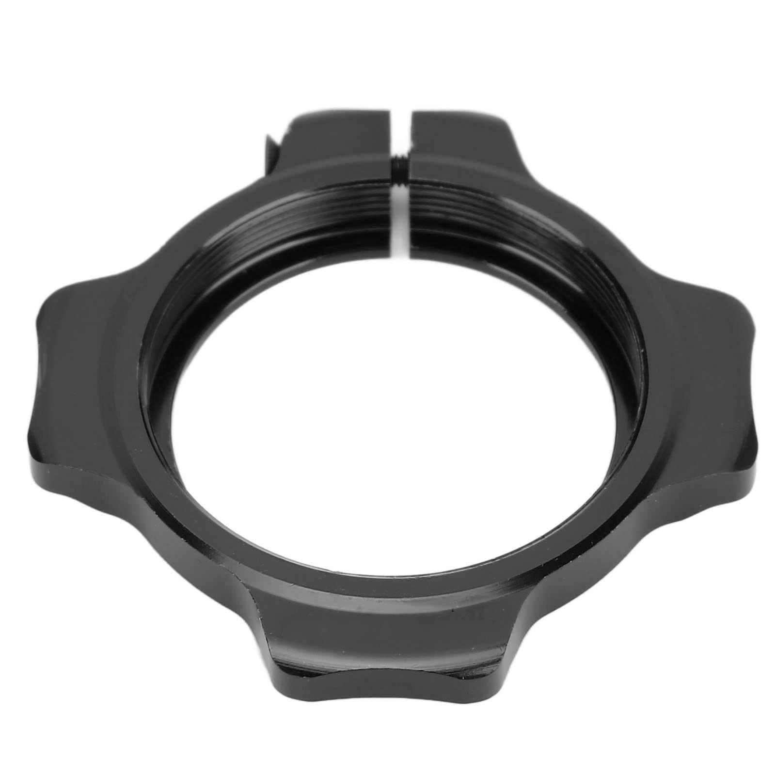 28.99mm Bicycle Crank Alloy Bottom Bracket Adjuster,Crank Alloy Bottom Bracket Preload Adjuster,for DUB Bike Crank Upgrade Parts(black)