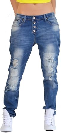 boyfriend jeans short