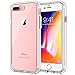 JETech Case for Apple iPhone 8 Plus and iPhone 7 Plus 5.5-Inch, Shock-Absorption Bumper Cover, Anti-Scratch Clear Back (HD Clear) primary