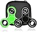 Fidget Hand Spinner: Best Toy For Stress Anxiety ADHD ADD Relief EDC Toys To Relieve Focus With High Speed Spin Ceramic Bearings. For Children Adults Kids & Minutes Killing Time. Black & Green 2 Pack