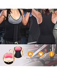 Litthing Women Waist Trainer Neoprene Corset Sweat Vest Weight Loss Body Shaper Tummy Control
