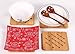 Bamboo Trivet, NC Home Kitchen Bamboo Hot Pads Trivet, Heat Resistant Pads Teapot Trivet, Square and Round (Multi-Size, Pack of 4)