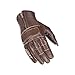 Joe Rocket Cafe Racer Mens Street Motorcycle Leather Gloves - Brown/Large