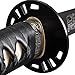 Handmade Sword - 1080/1095 Steel Fully Hand Forged Temper Practical Samurai Katana Sword, Clay Tempered, Full Tang, Sharp, Wooden Scabbard