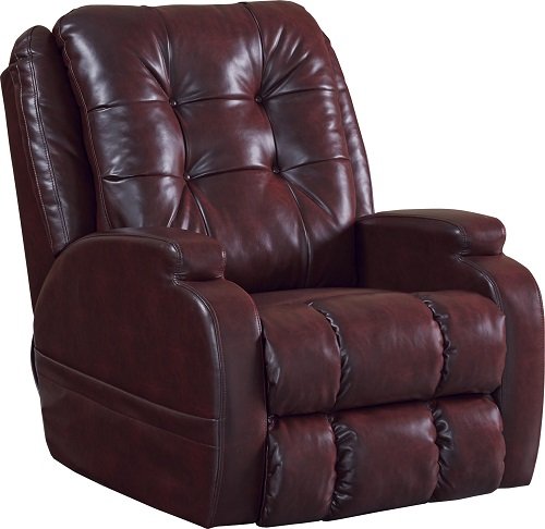 Catnapper-Jenson-Power-Lift-Full-Lay-Flat-Recliner-with-Comfort-Coil-Seating-Featuring-Comfor-Gel-Dual-Motor-Comfort-Function-Plush-Seat-Polyester-Burgundy-Weight-Capacity-400lb