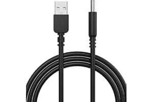 USB Charger Cable for Rtauys Sonic Electric Toothbrush, Replacement Charger Cord for Rtauys Electric Toorhbrush， Black